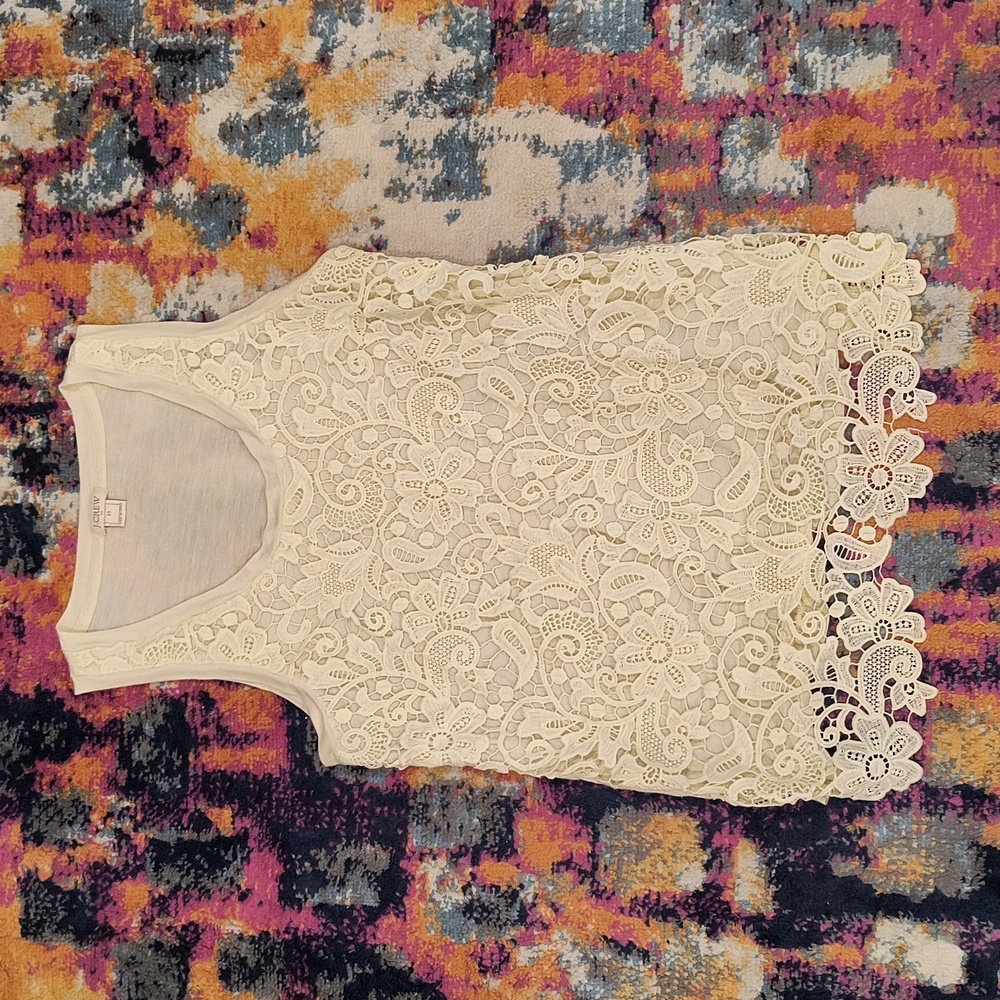 J Crew Factory Lace Tank